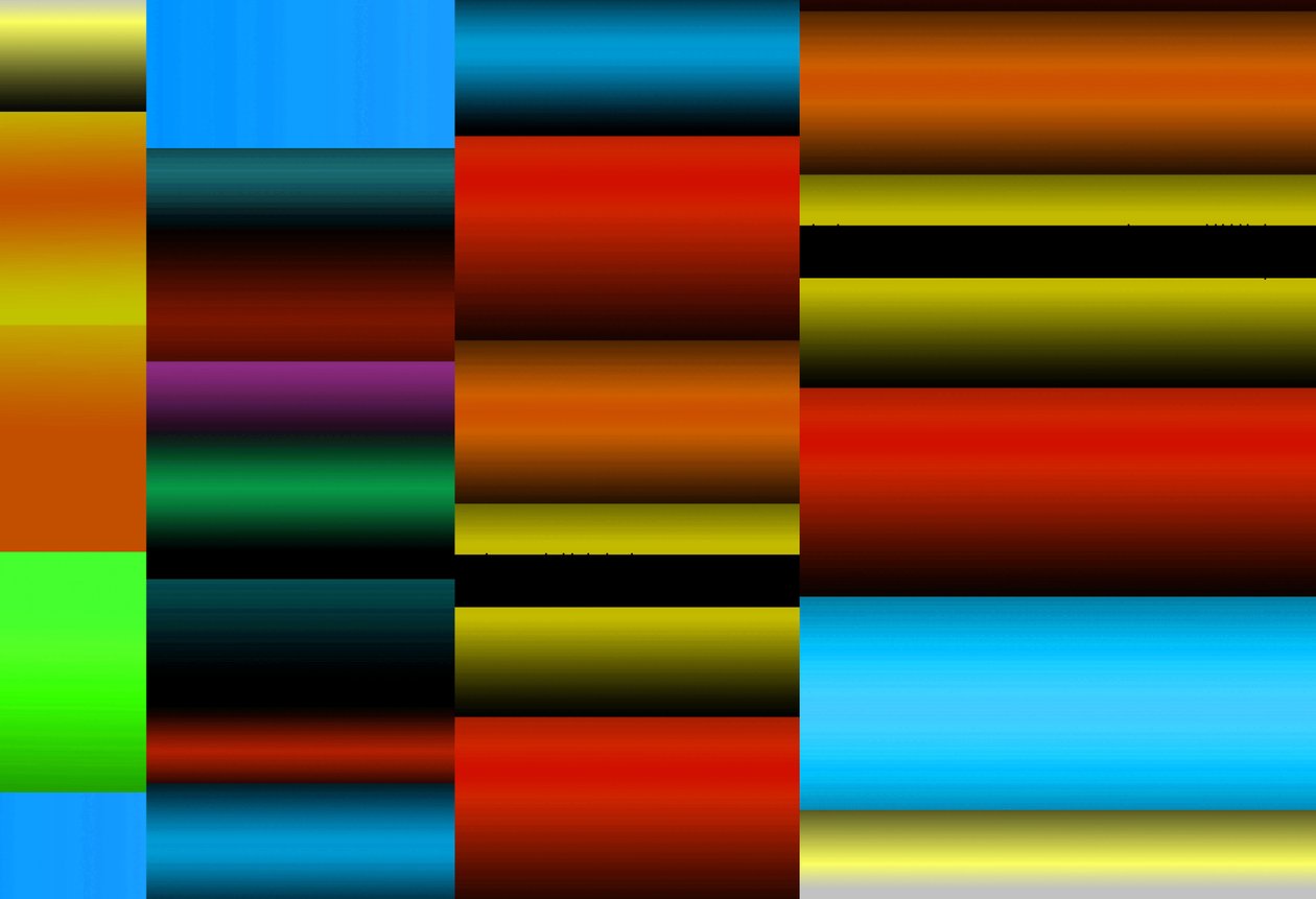 backgammon, 2017, (gradientti) tekijältä Alex Caminker