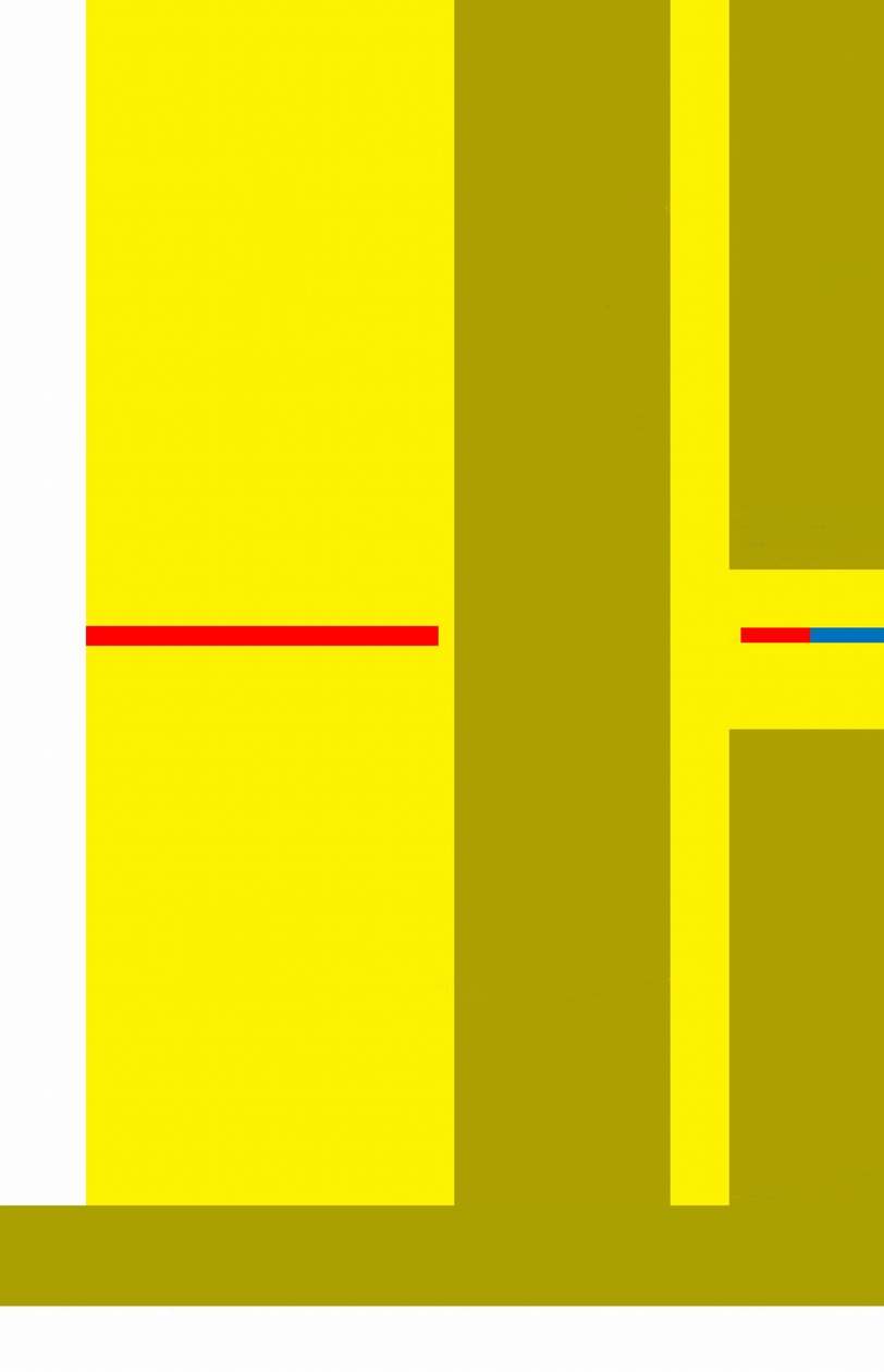 näkymä tilojen välissä (luonnonmagneetit),2016, tekijältä Alex Caminker
