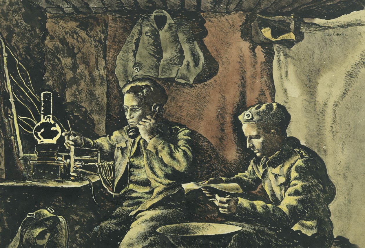 Dugout lähellä Nijmegeniä tekijältä Alex Colville