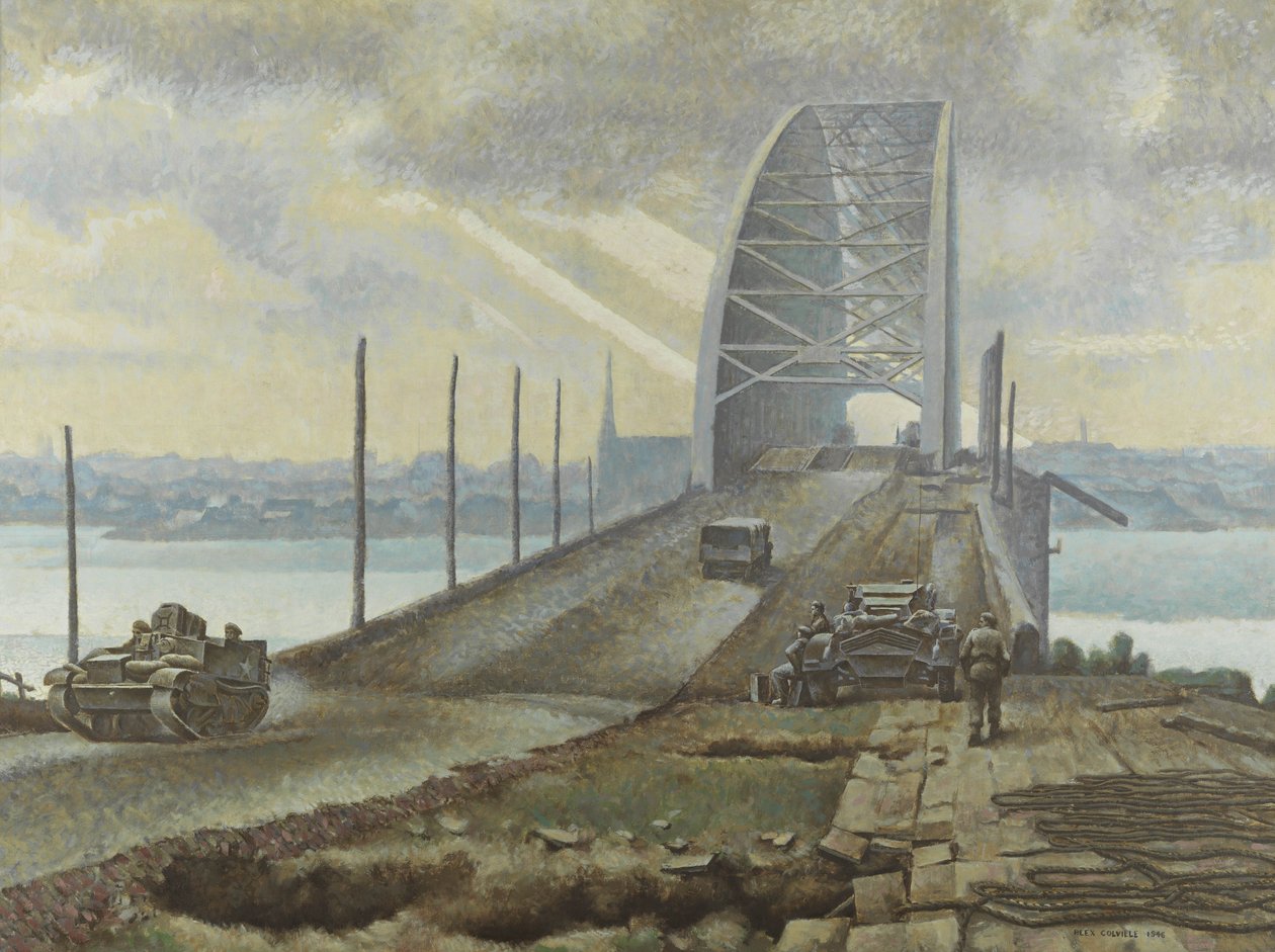 Nijmegenin silta, Alankomaat tekijältä Alex Colville