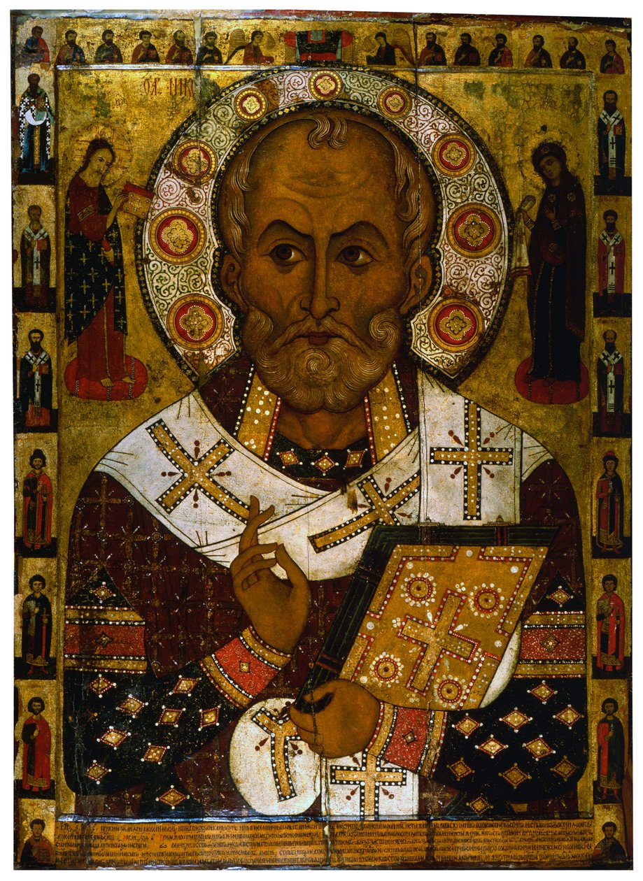 "Pyhä Nikolaus Lipnalainen", 1294. tekijältä Alexa Petrov