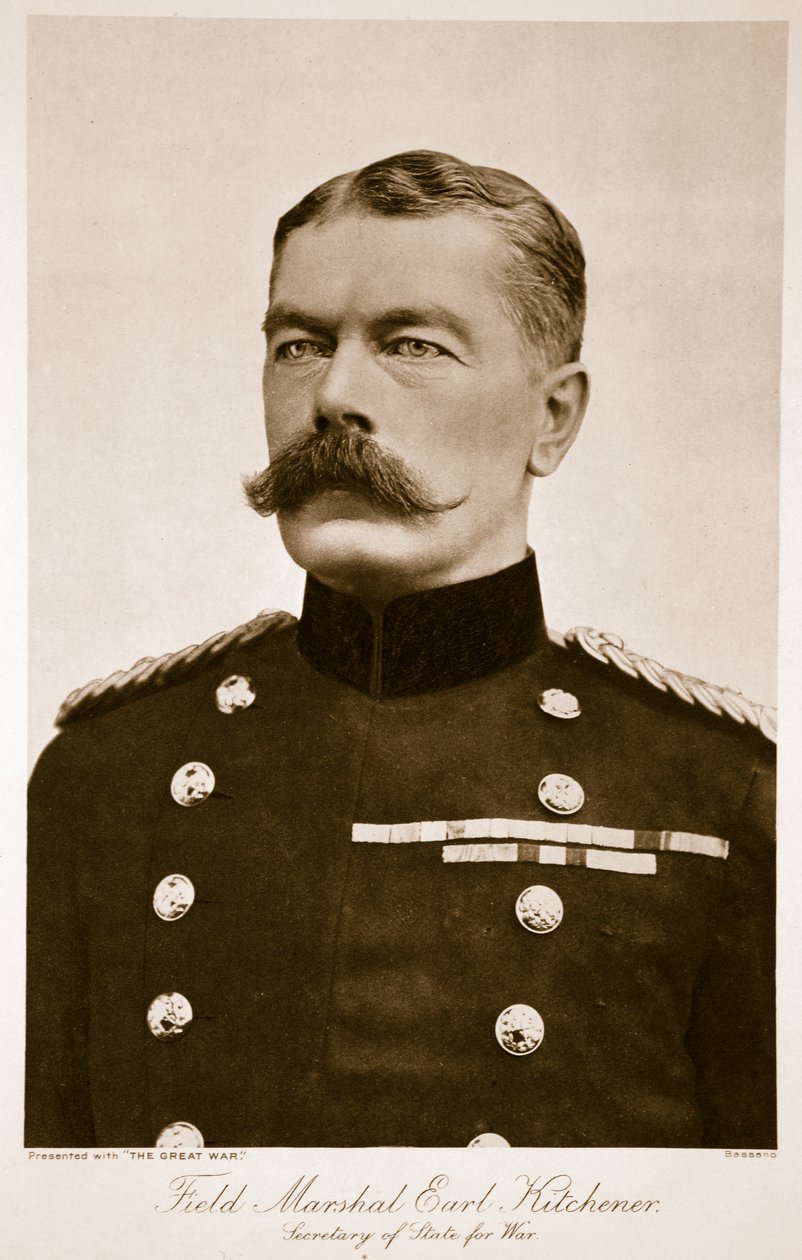 Kenttämarsalkka Earl Kitchener, 1914-1919 tekijältä Alexander Bassano