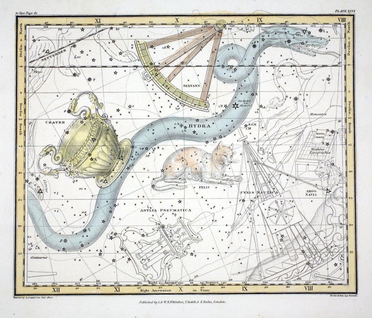 The Constellations (levy XXVI) Hydra, Sextan