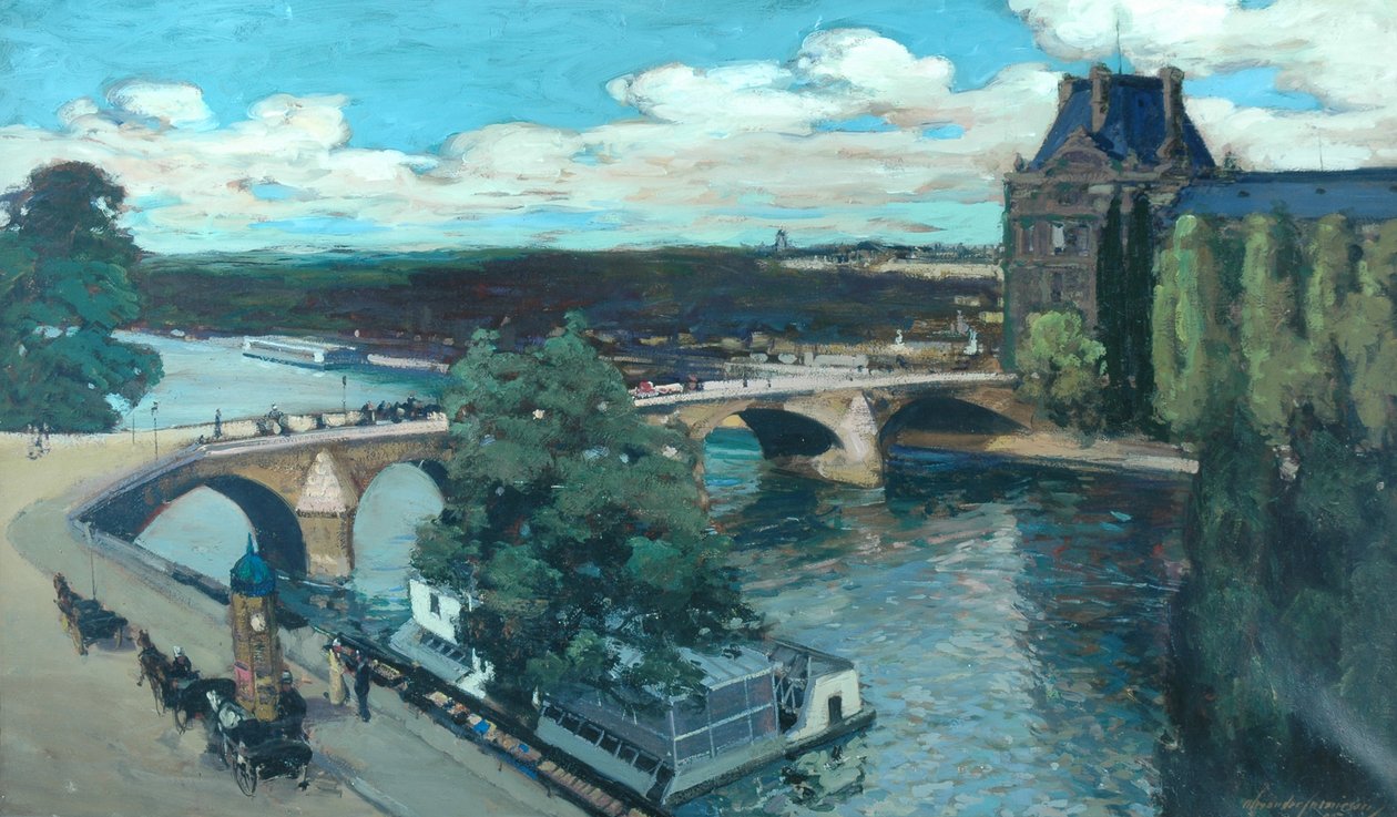 Seine, Pariisi, 1907 tekijältä Alexander Jamieson