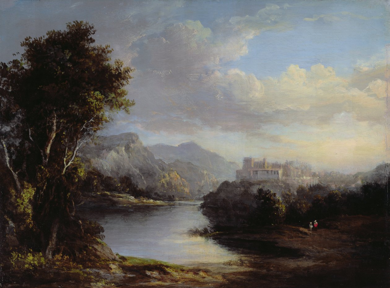Klassinen maisema tekijältä Alexander Nasmyth