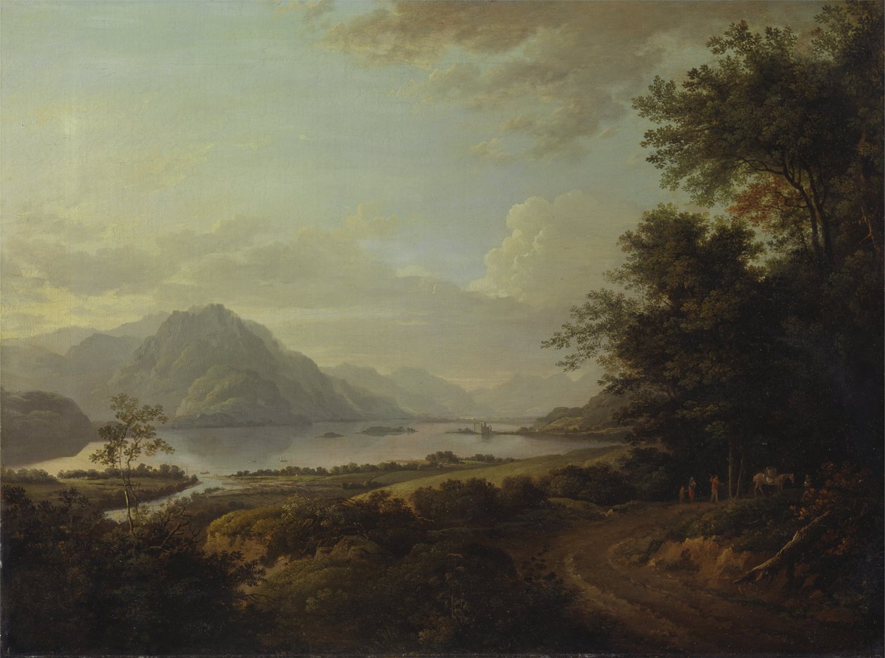 Loch Awe, Argyllshire tekijältä Alexander Nasmyth