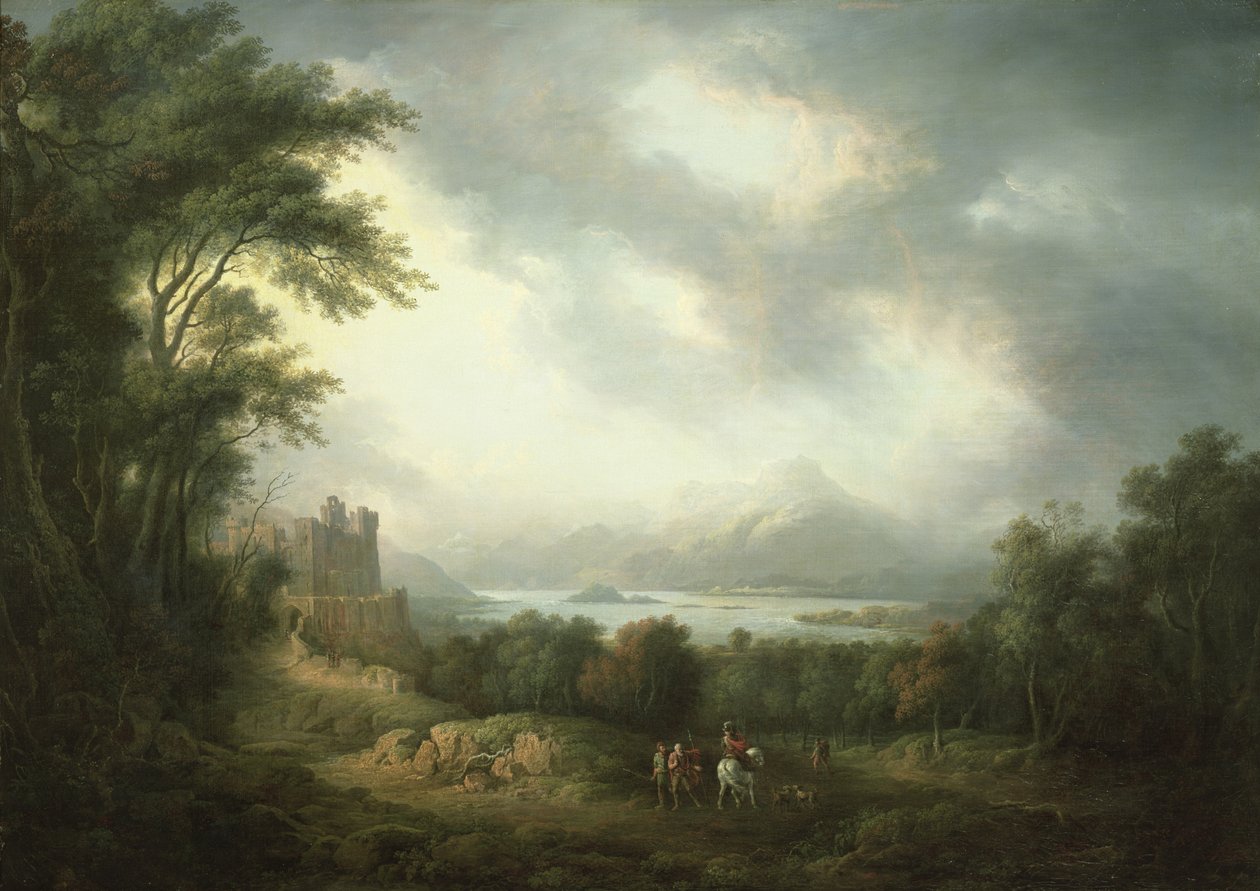 Näkymä Loch Lomondiin tekijältä Alexander Nasmyth