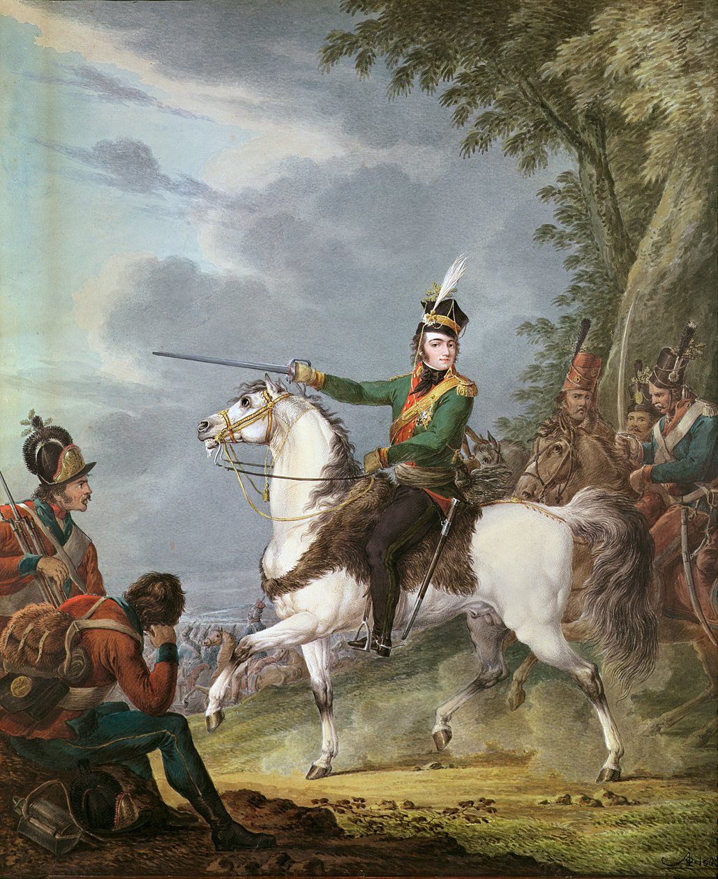 Prinssi Jozef Antoni Poniatowski (1763-1813) 1809-13 tekijältä Alexander Osipovich Orlowski