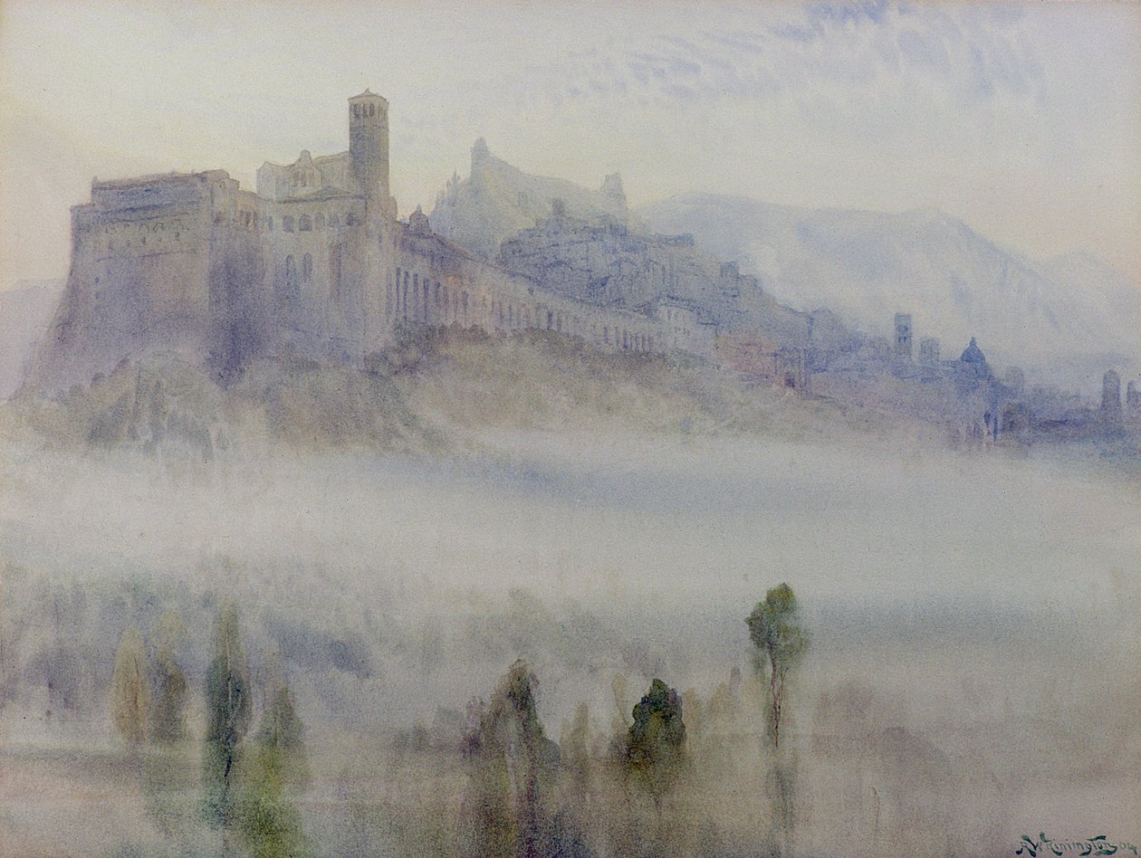 Assisi, aikainen aamu tekijältä Alexander Wallace Rimington