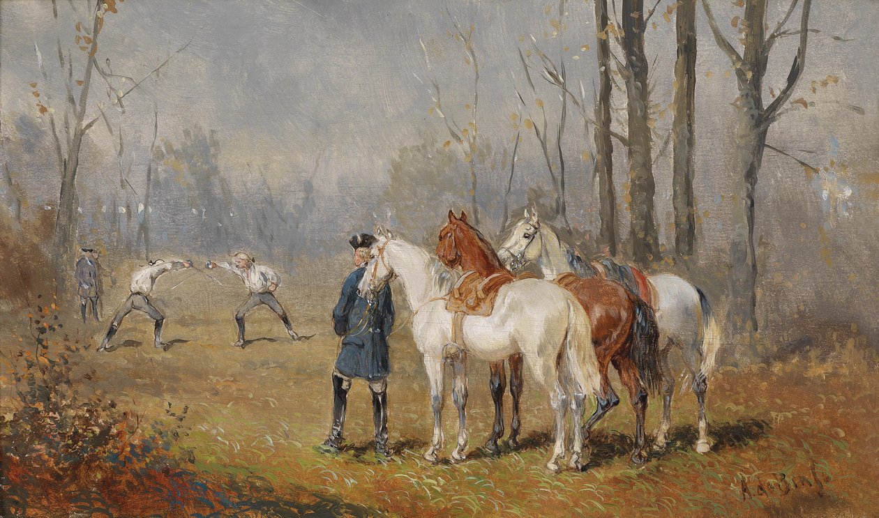Das Duell tekijältä Alexander von Bensa