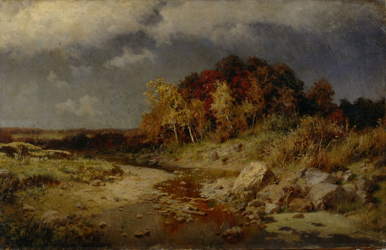 Tuulinen syyspäivä, 1903 tekijältä Alexander Alexeyevich Kiselev