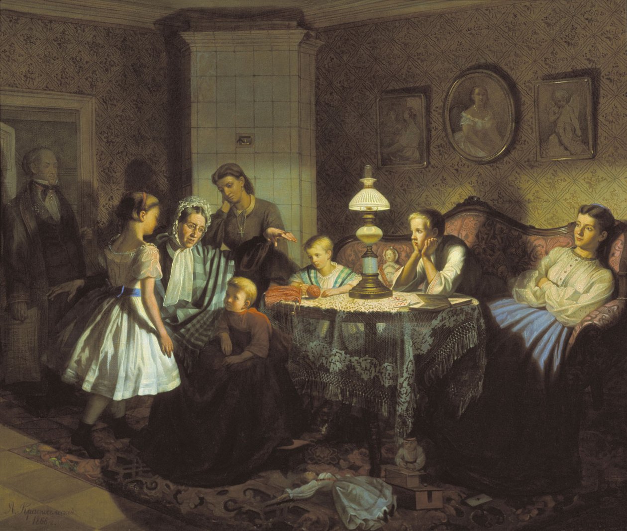 Isoäidin satuja, 1866 tekijältä Alexander Andreyevich Krasnoselsky