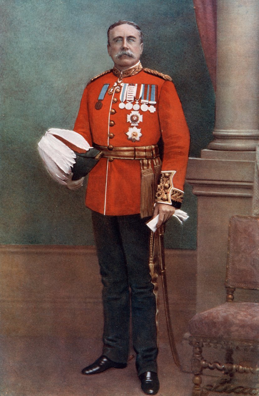 Sir William Lockhart, Intian komentaja, 1900 1902 tekijältä Alexander Bassano