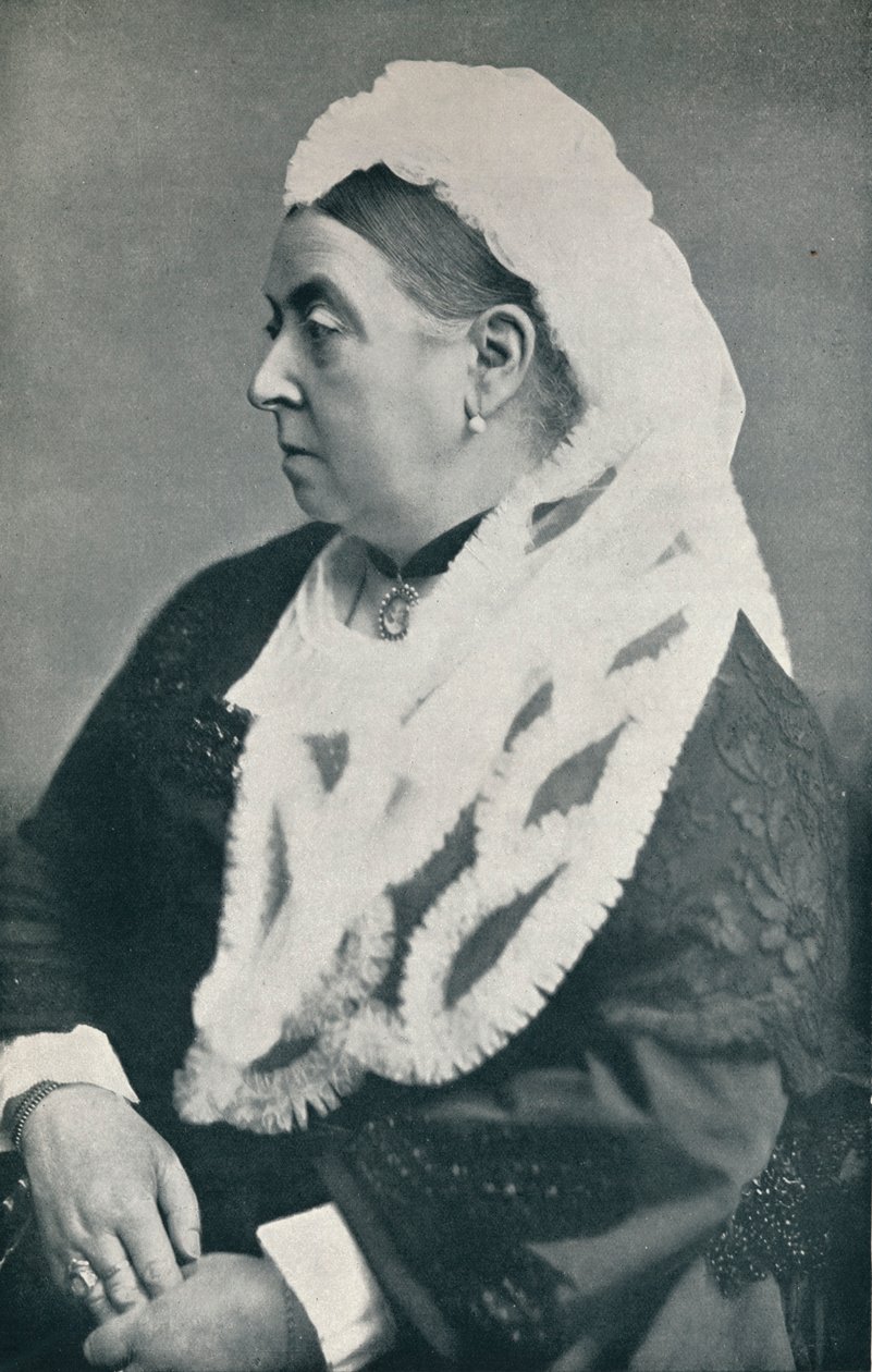Kuningatar 66-vuotiaana, n. 1885, 1901 tekijältä Alexander Bassano