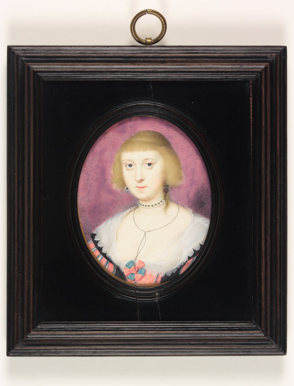 Lady Katherine Manners, Buckinghamin herttuatar (akvarelli vellum) tekijältä Alexander Cooper