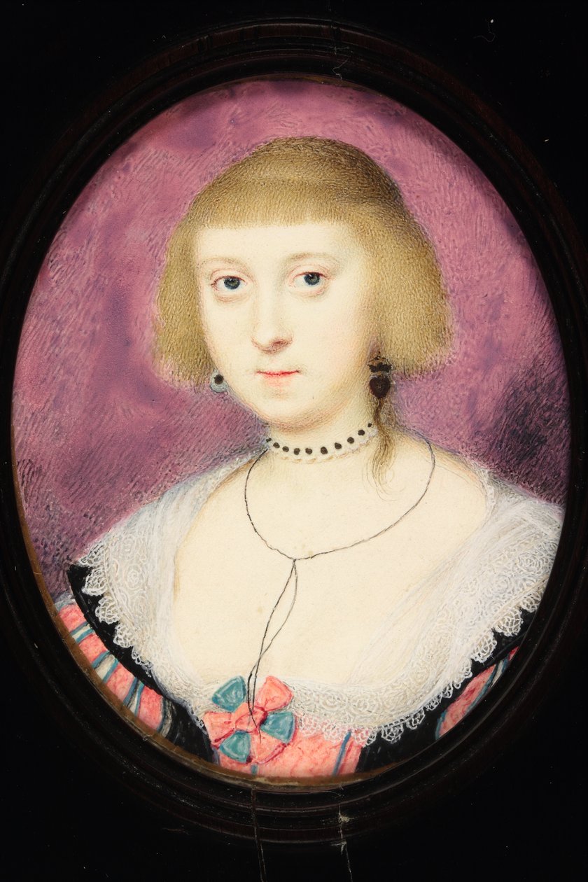 Lady Katherine Manners, Buckinghamin herttuatar (akvarelli vellum) tekijältä Alexander Cooper