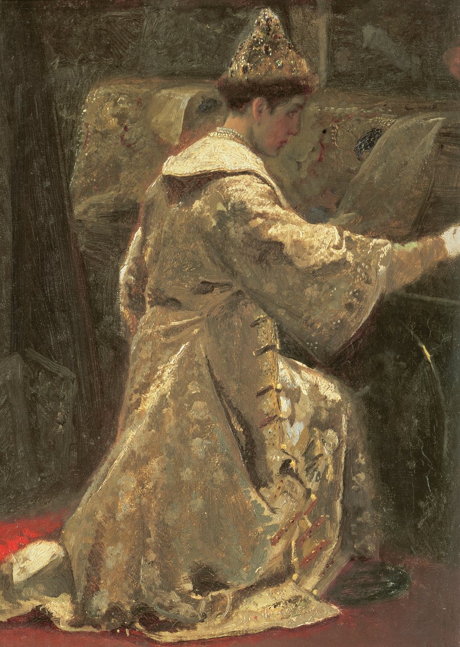 Tsaari Aleksej Mihailovitš, 1886 tekijältä Alexander Dimitrievitch Litovtchenko