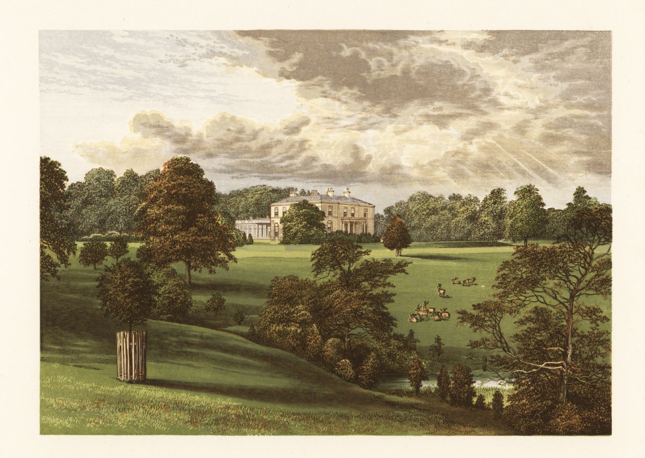 Ashcombe Park, Staffordshire, Englanti. tekijältä Alexander Francis (after) Lydon