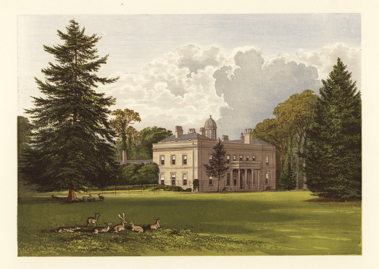 Brockley Hall, Somersetshire, Englanti. tekijältä Alexander Francis (after) Lydon