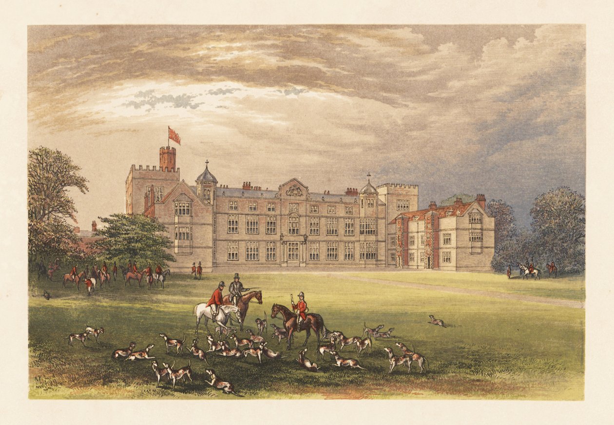 Burton Constable Hall, Yorkshire, Englanti. tekijältä Alexander Francis (after) Lydon