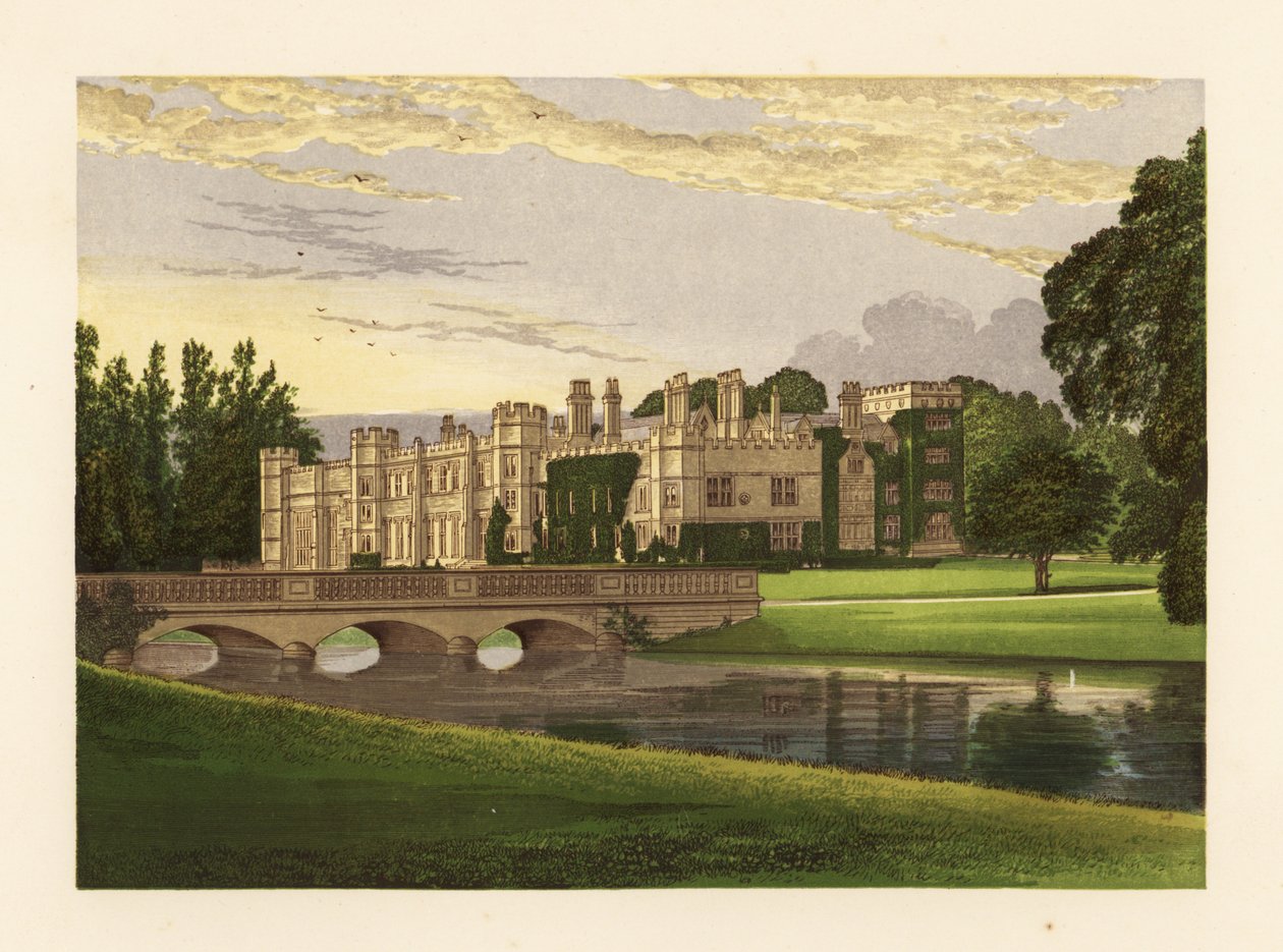 Deene Park, Northamptonshire, Englanti. tekijältä Alexander Francis (after) Lydon