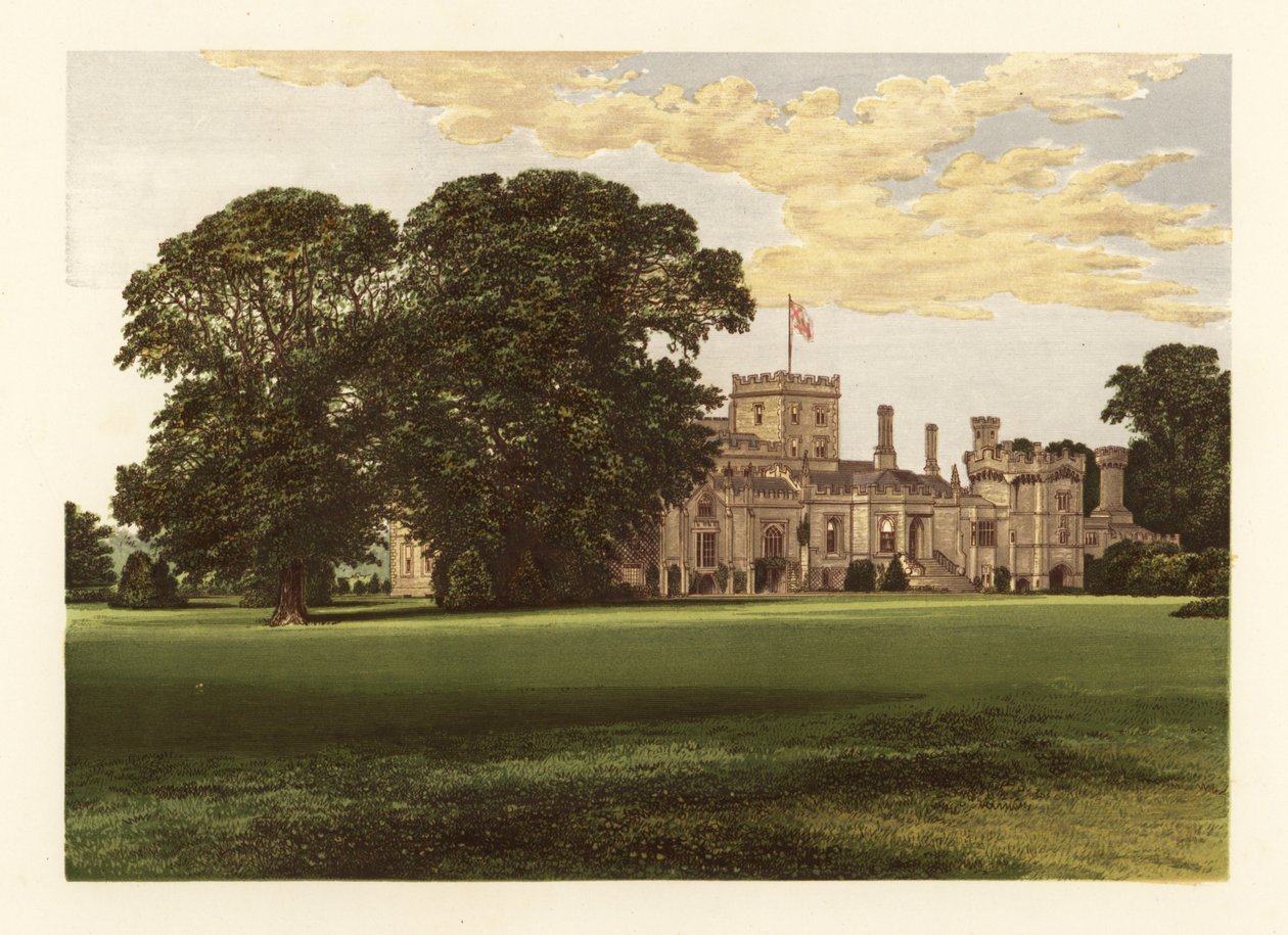 Elton Hall, Northamptonshire, Englanti. tekijältä Alexander Francis (after) Lydon