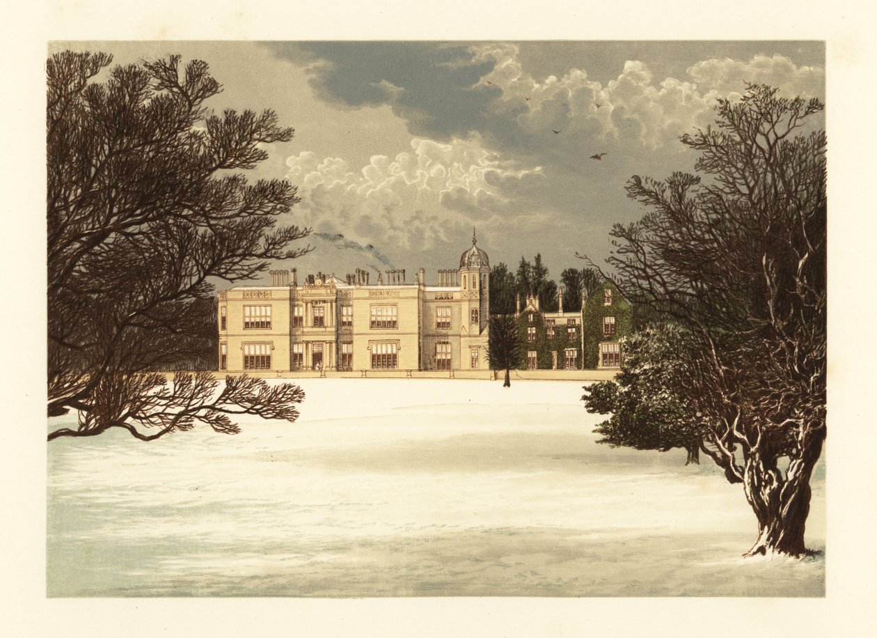 Eshton Hall, Yorkshire, Englanti. tekijältä Alexander Francis (after) Lydon