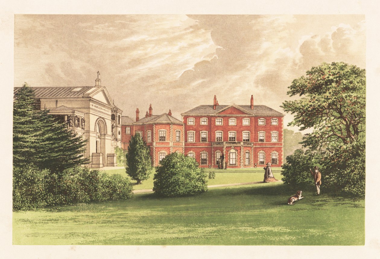 Everingham Park, Yorkshire, Englanti. tekijältä Alexander Francis (after) Lydon