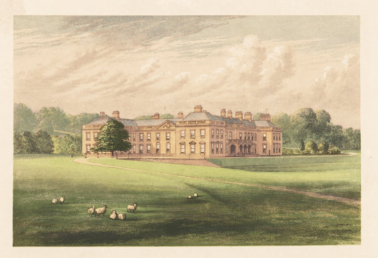 Holme Lacy, Herefordshire, Englanti. tekijältä Alexander Francis (after) Lydon