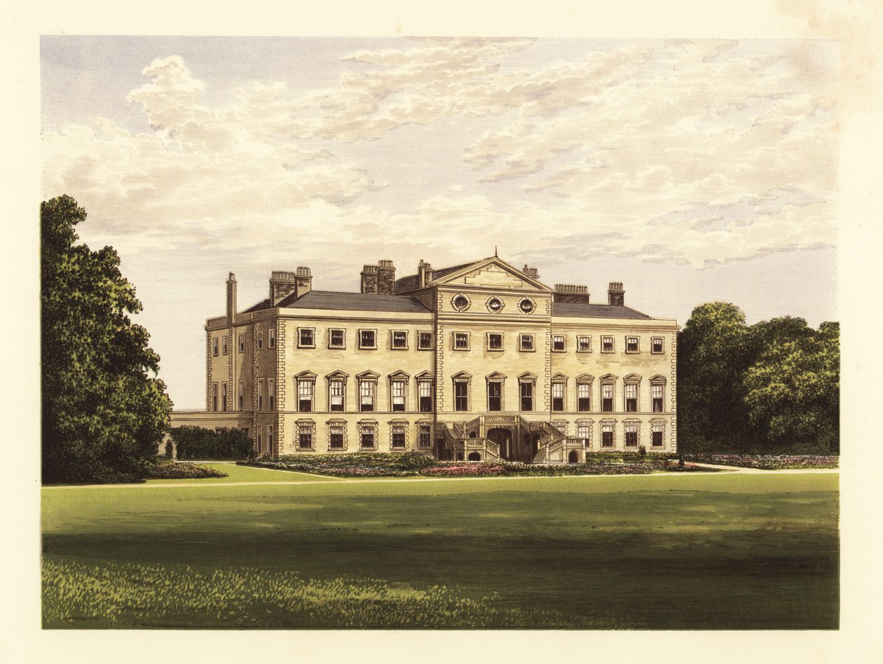 Lathom House, Lancashire, Englanti. tekijältä Alexander Francis (after) Lydon