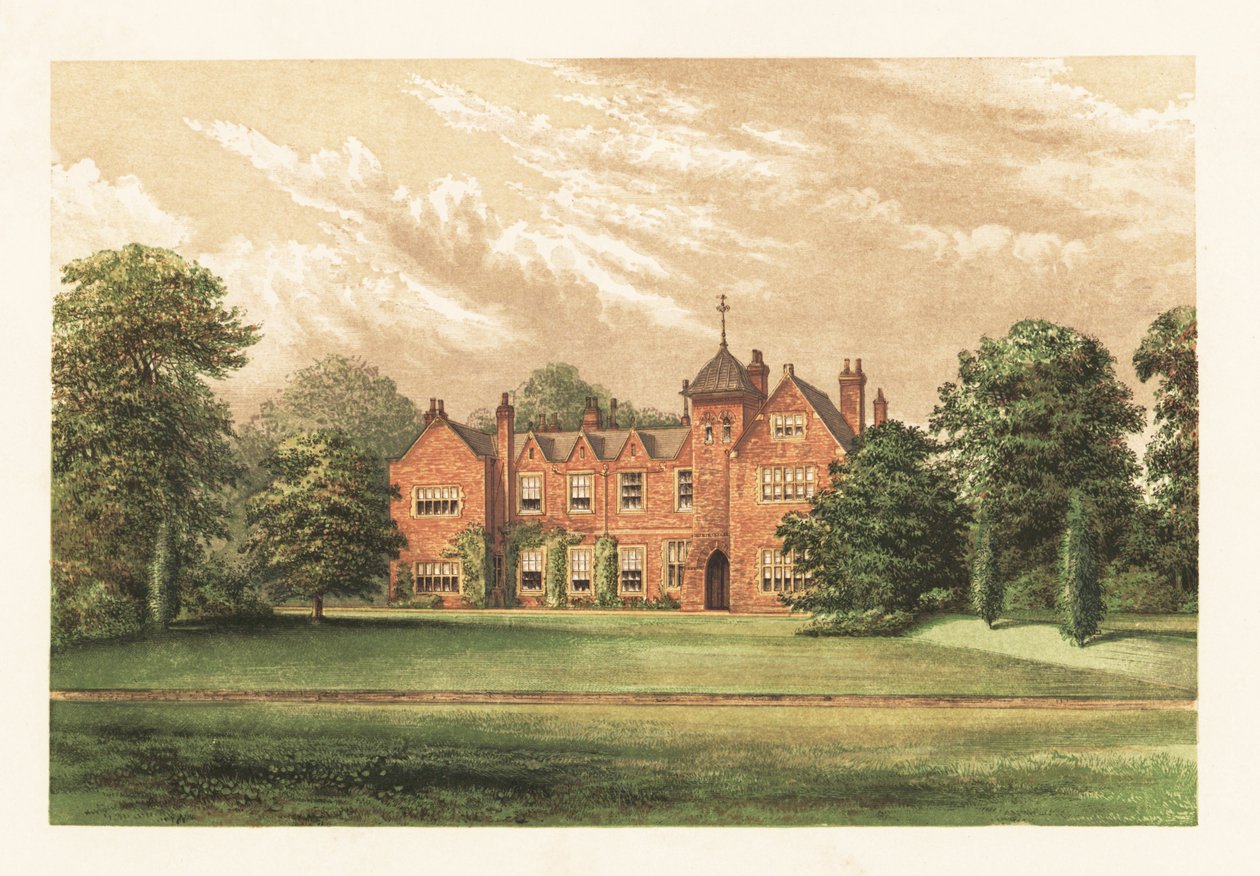 Lea Manor, Lincolnshire, Englanti. tekijältä Alexander Francis (after) Lydon