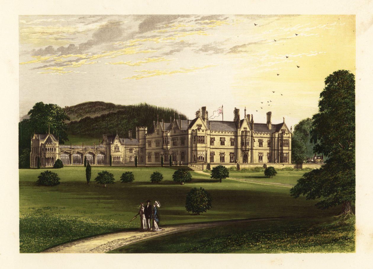 Mamhead House, Devonshire, Englanti. tekijältä Alexander Francis (after) Lydon