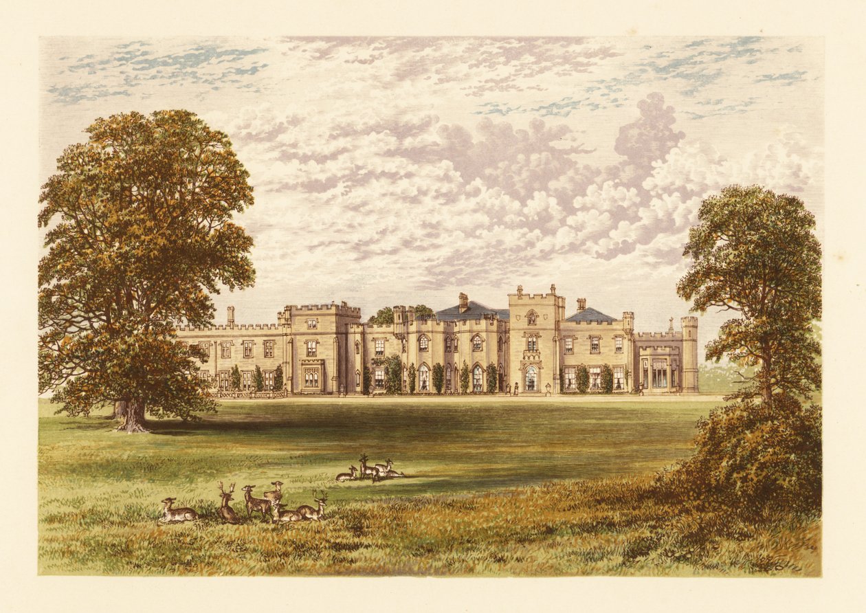 Panshanger Park, Hertfordshire, Englanti. tekijältä Alexander Francis (after) Lydon
