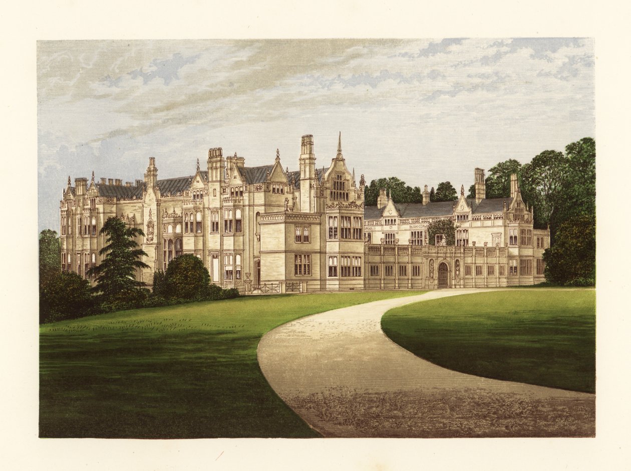 Rushton Hall, Northamptonshire, Englanti. tekijältä Alexander Francis (after) Lydon