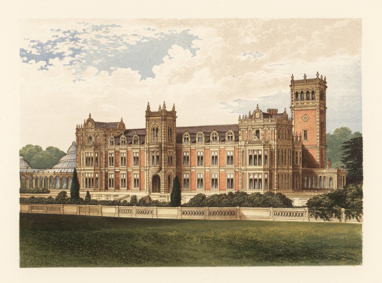 Somerleyton, Suffolk, Englanti. tekijältä Alexander Francis (after) Lydon