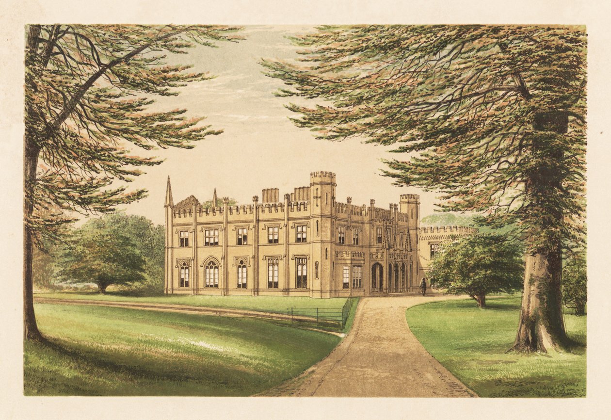 Thrybergh Park, Yorkshire, Englanti. tekijältä Alexander Francis (after) Lydon