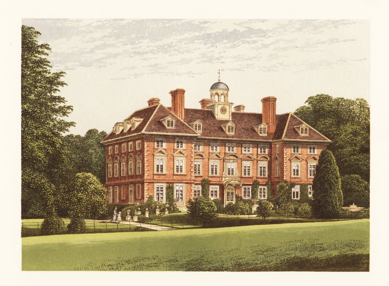 Tyttenhanger Park, Herefordshire, Englanti. tekijältä Alexander Francis (after) Lydon