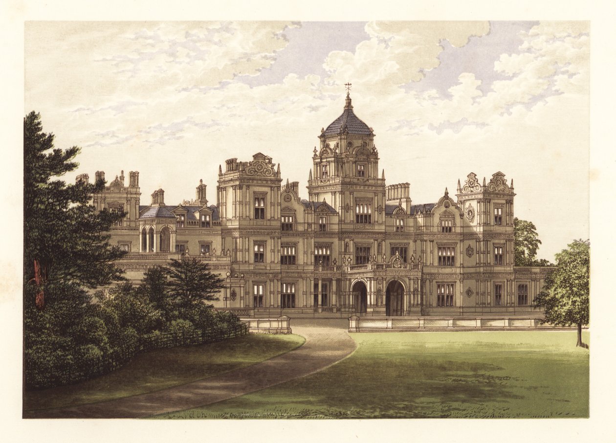Westonbirt House, Gloucestershire, Englanti. tekijältä Alexander Francis (after) Lydon