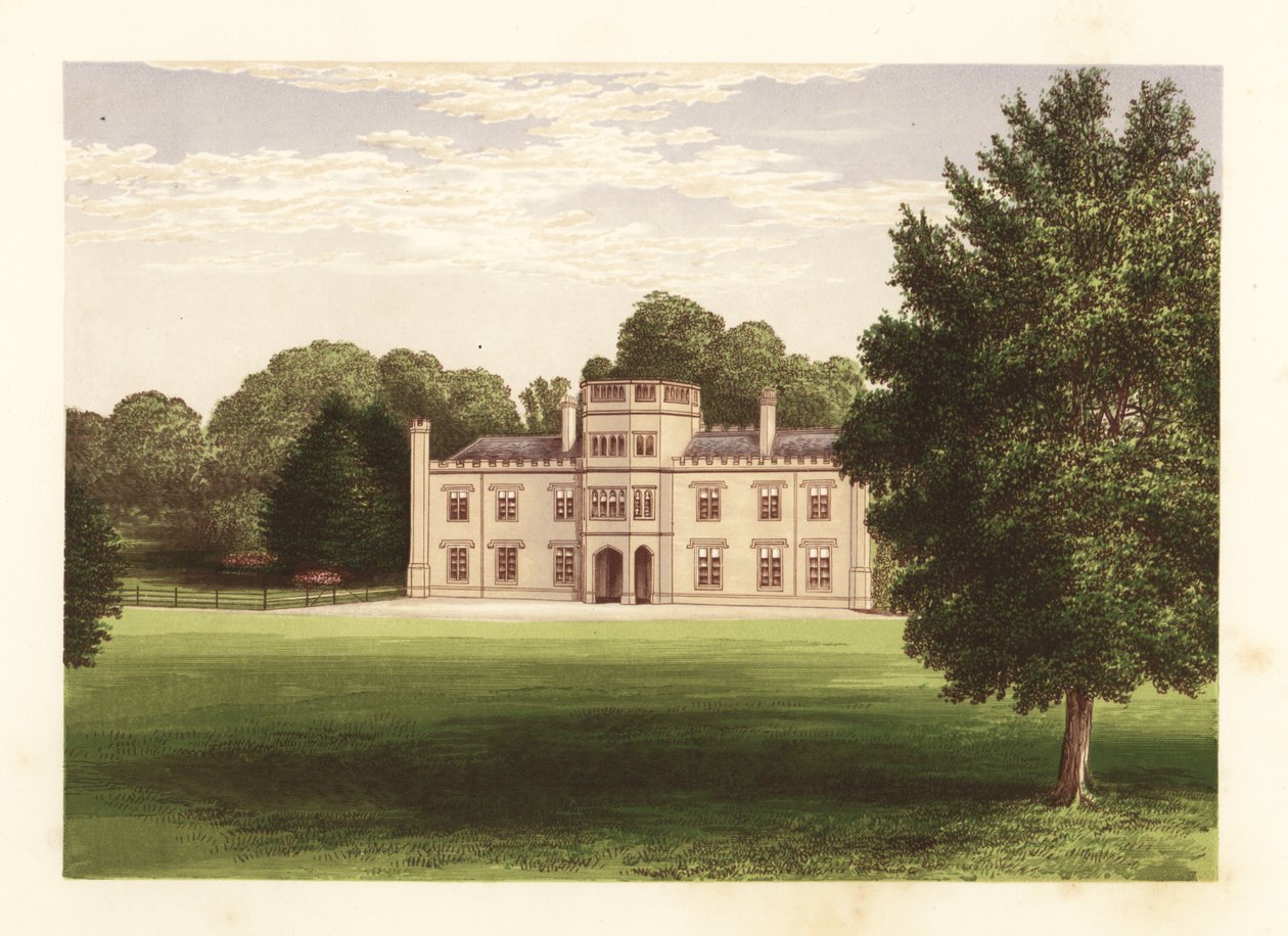 Wolseley Hall, Staffordshire, Englanti. tekijältä Alexander Francis (after) Lydon