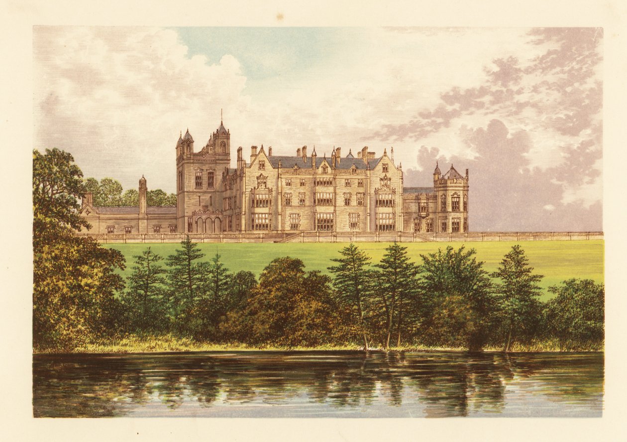 Worsley New Hall, Lancashire, Englanti. tekijältä Alexander Francis (after) Lydon