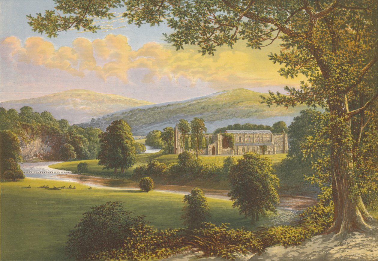 Bolton Priory, 1882, 1897 tekijältä Alexander Francis Lydon