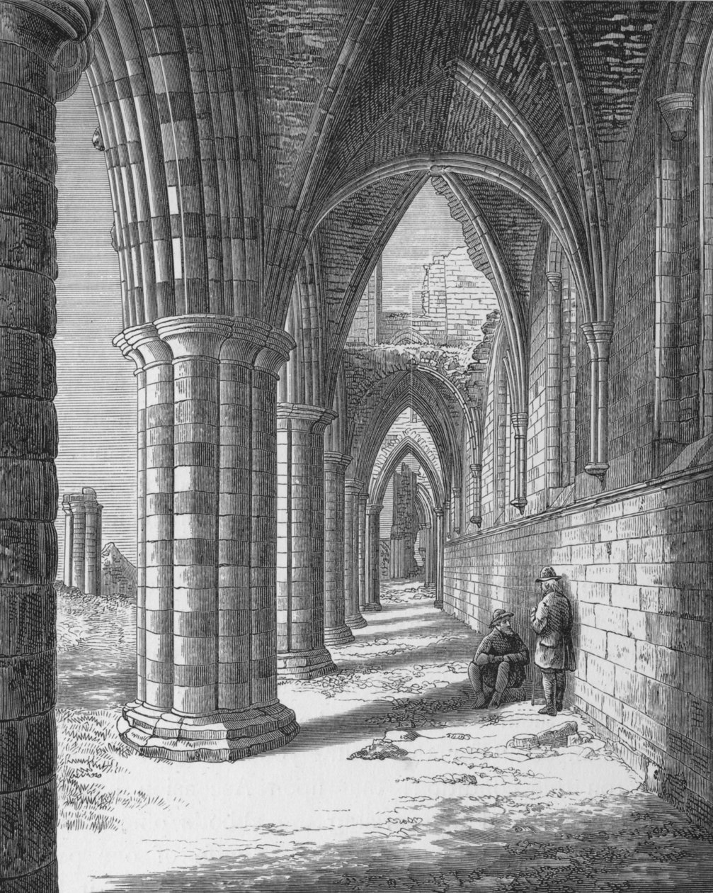 North Aisle, Whitby Abbey, 1880, 1897 tekijältä Alexander Francis Lydon