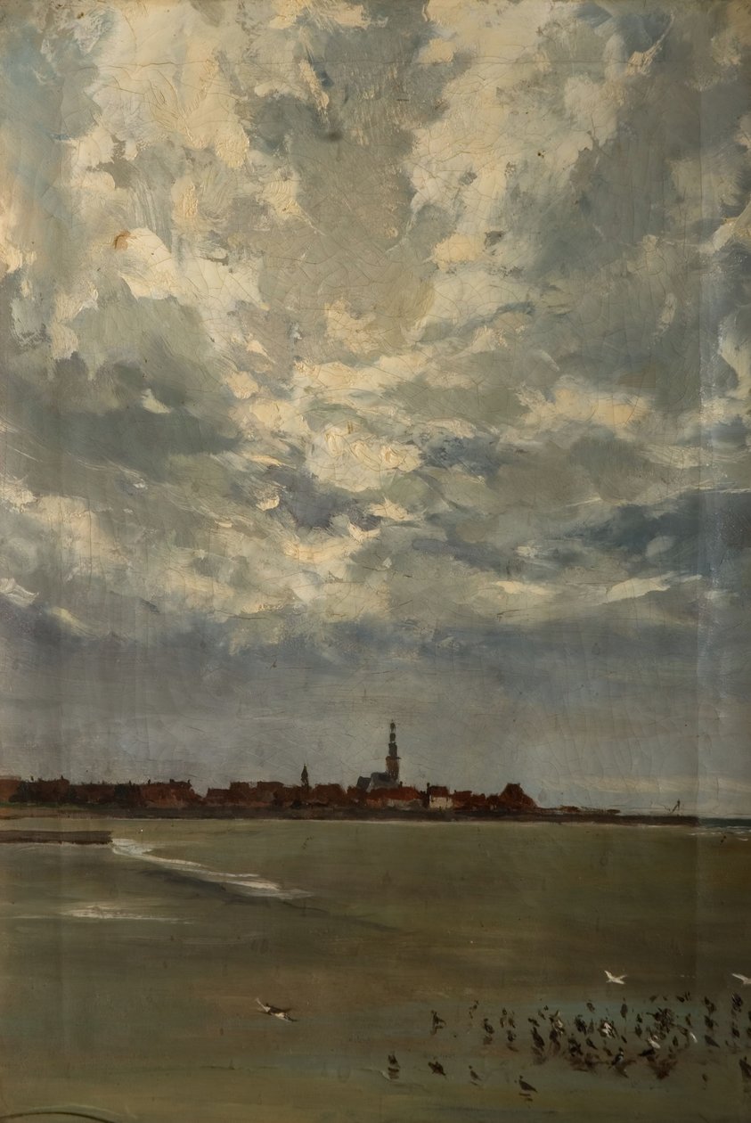 Hindelopen, Hollanti, 1875. tekijältä Alexander Friedrich Werner