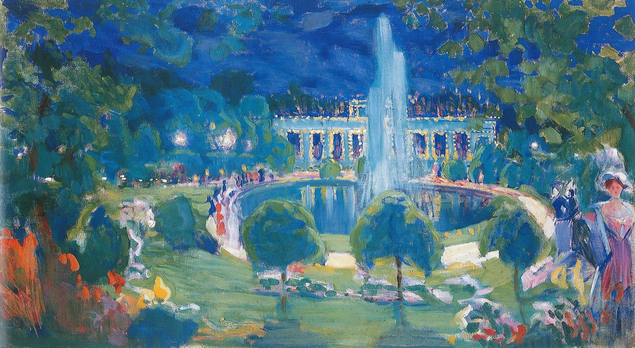 Suihkulähteet, c. 1908. tekijältä Alexander Fyodorovich Gaush