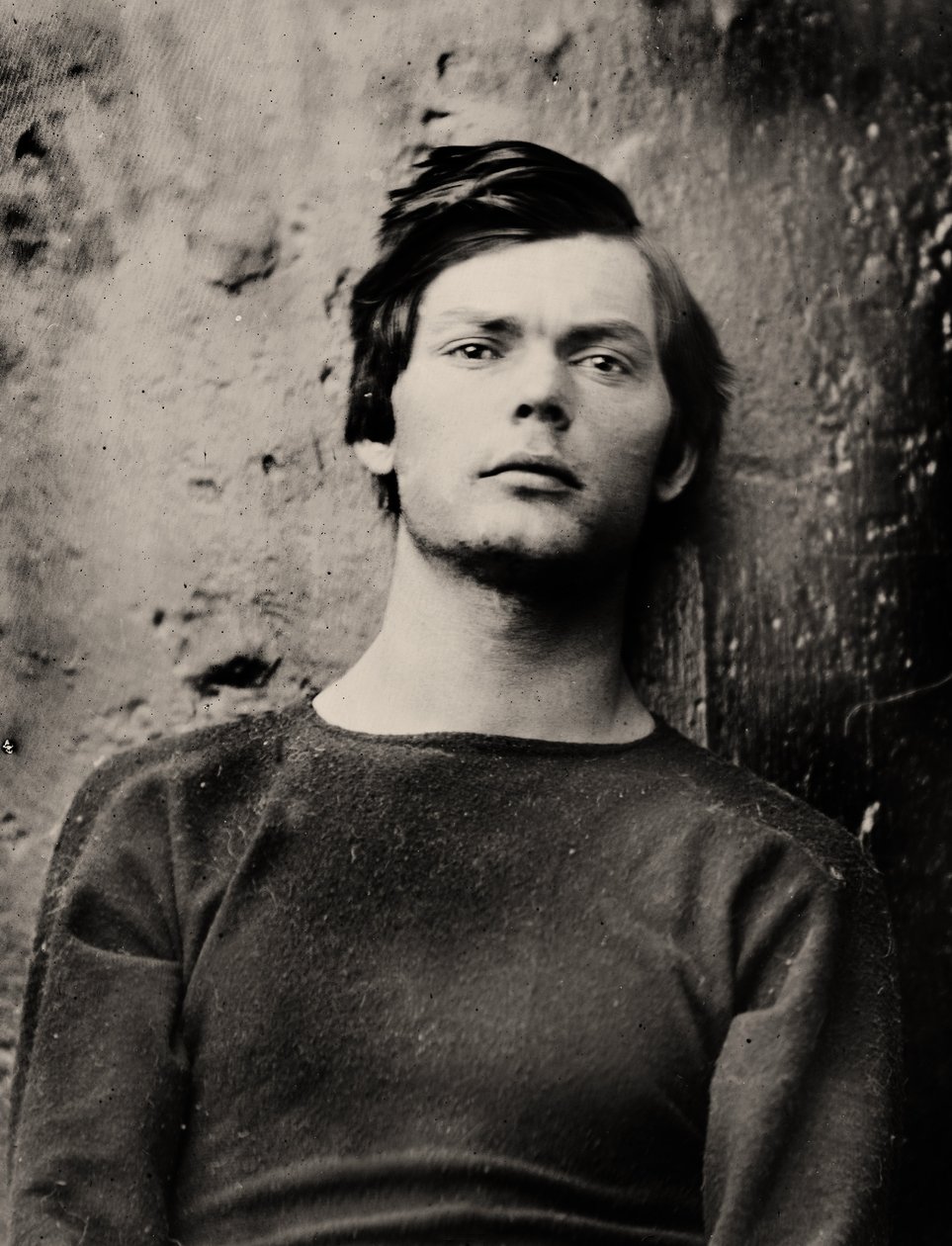 Lewis Powell ranneraudoissa USS Saugus -aluksella, 1865. tekijältä Alexander Gardner