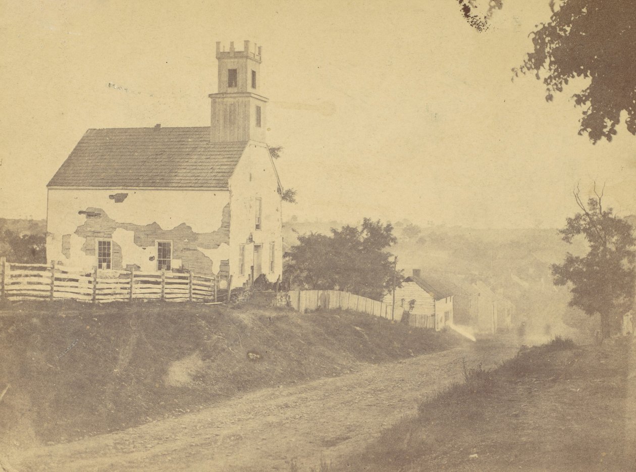 Lutheran Church, Sharpsburgh, Maryland, syyskuu 1862, 1862. tekijältä Alexander Gardner