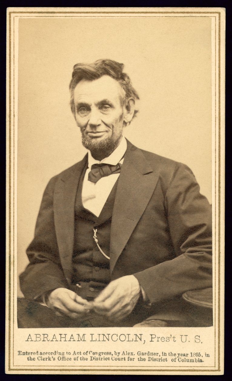 Alexander Gardnerin muotokuva Lincolnista tekijältä Alexander Gardner