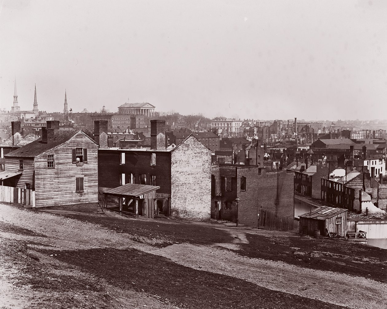 Richmond evakuoinnin jälkeen, 1865. tekijältä Alexander Gardner
