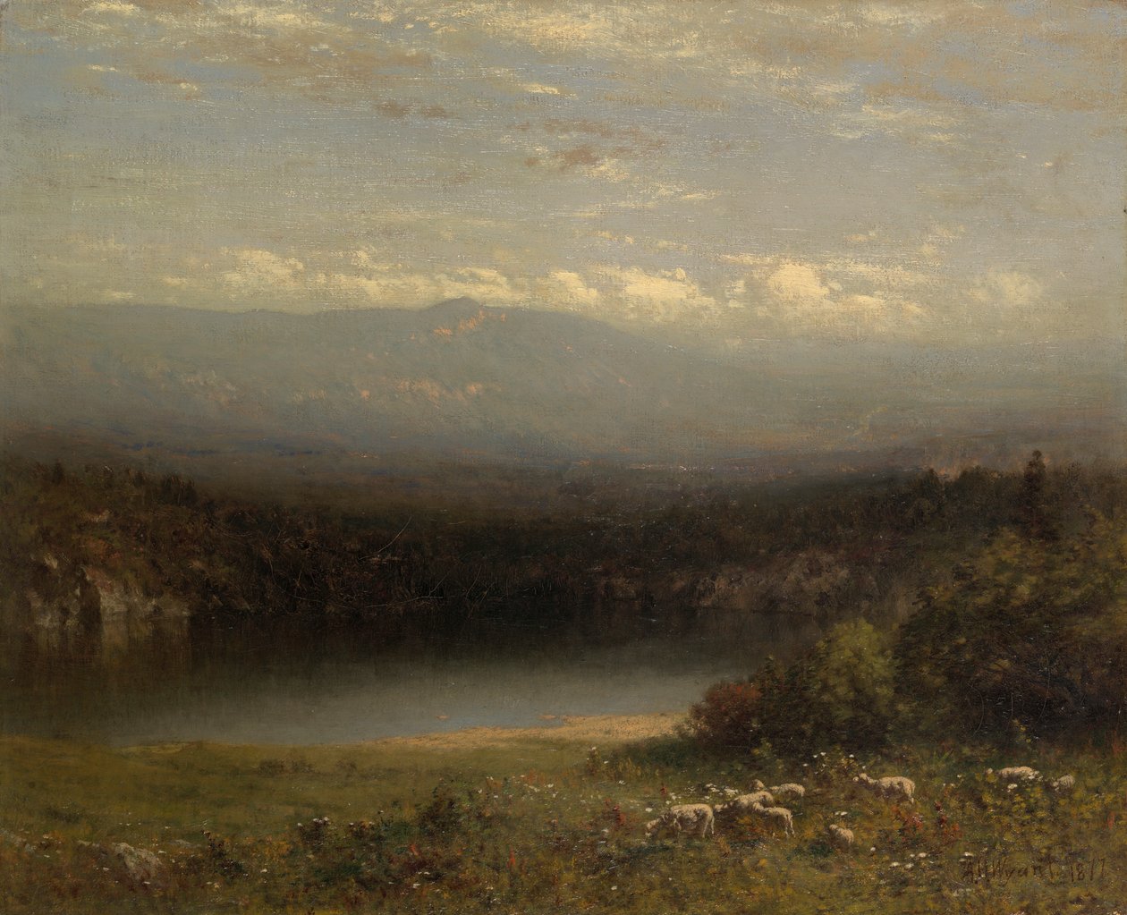 Vuoristojärvi tekijältä Alexander Helwig Wyant