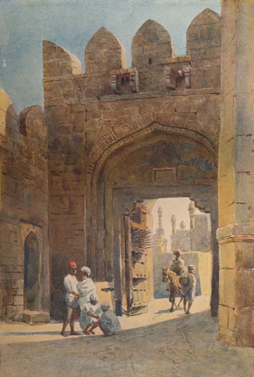 Shahpur Gate, Bijapur, 1880 1905. tekijältä Alexander Henry Hallam Murray